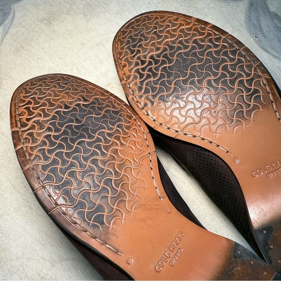 Cole Haan Mens Hayes Leather Grand Series Penny Loafers Size 10 - Picture 10 of 13